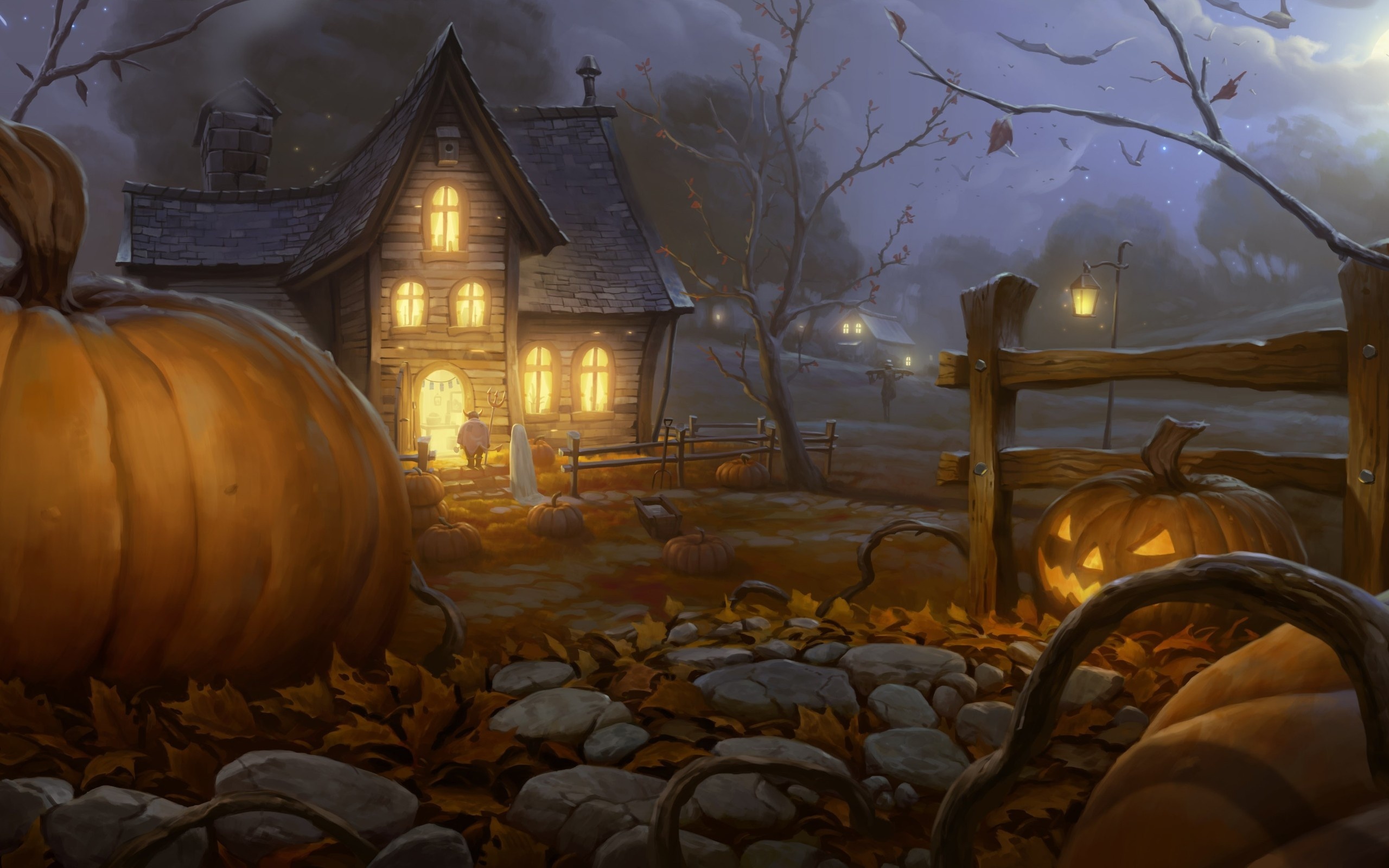Halloween-Painting-2560x1600-dusicky-obrazky-na-plochu