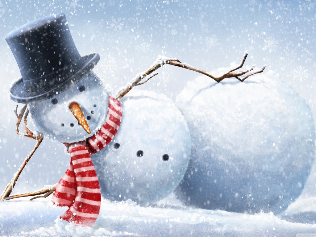 vianoce-snehuliak